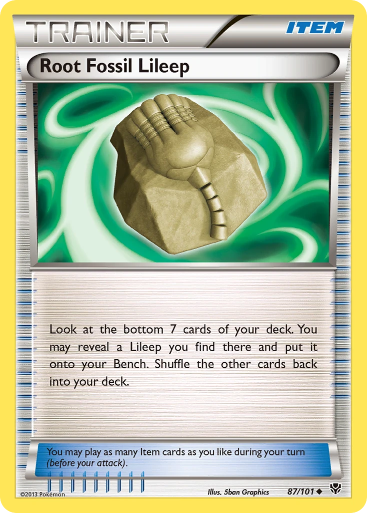Root Fossil Lileep, 087/101