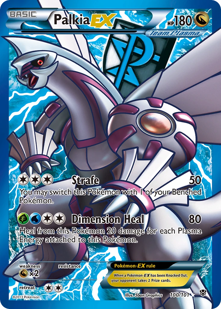 Palkia-EX, 100/101
