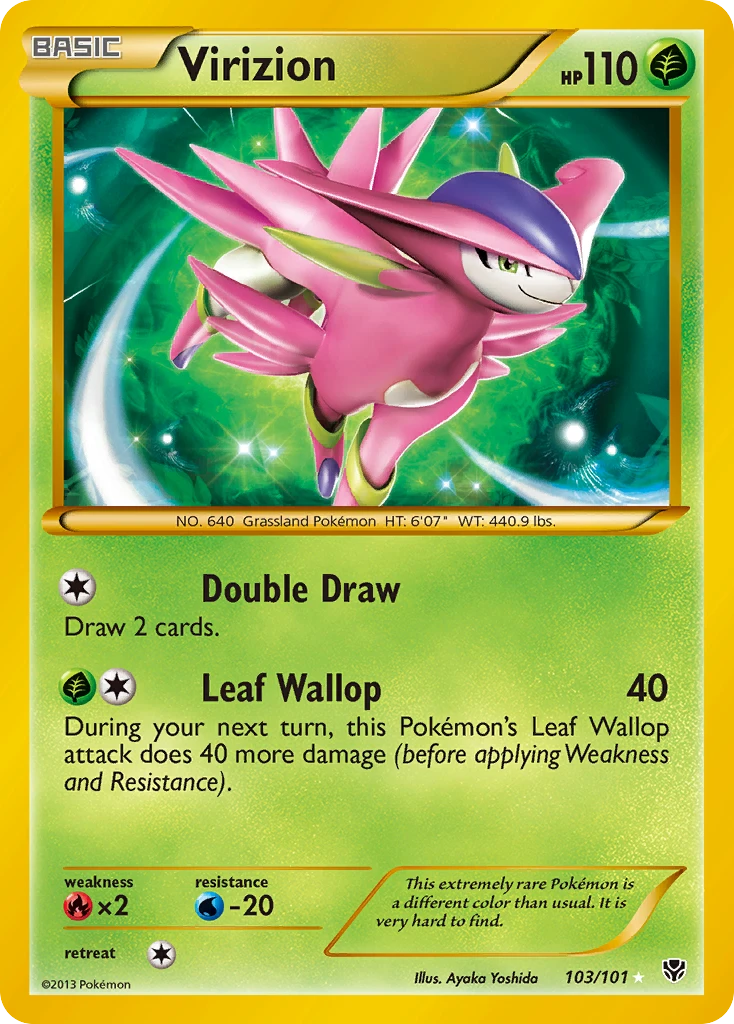 Virizion, 103/101