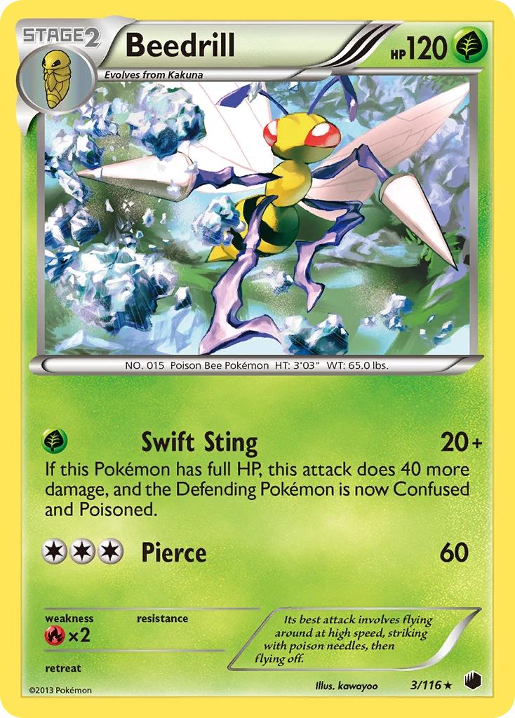 Beedrill, 003/116