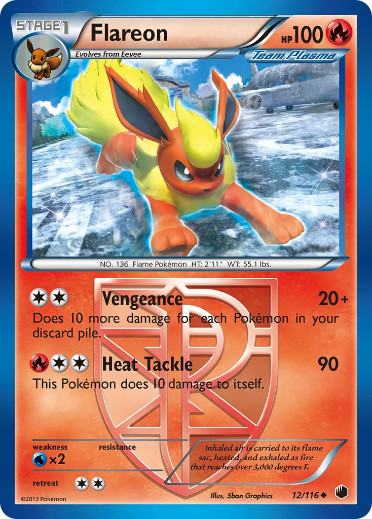 Flareon, 012/116
