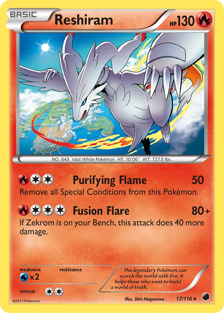 Reshiram, 017/116