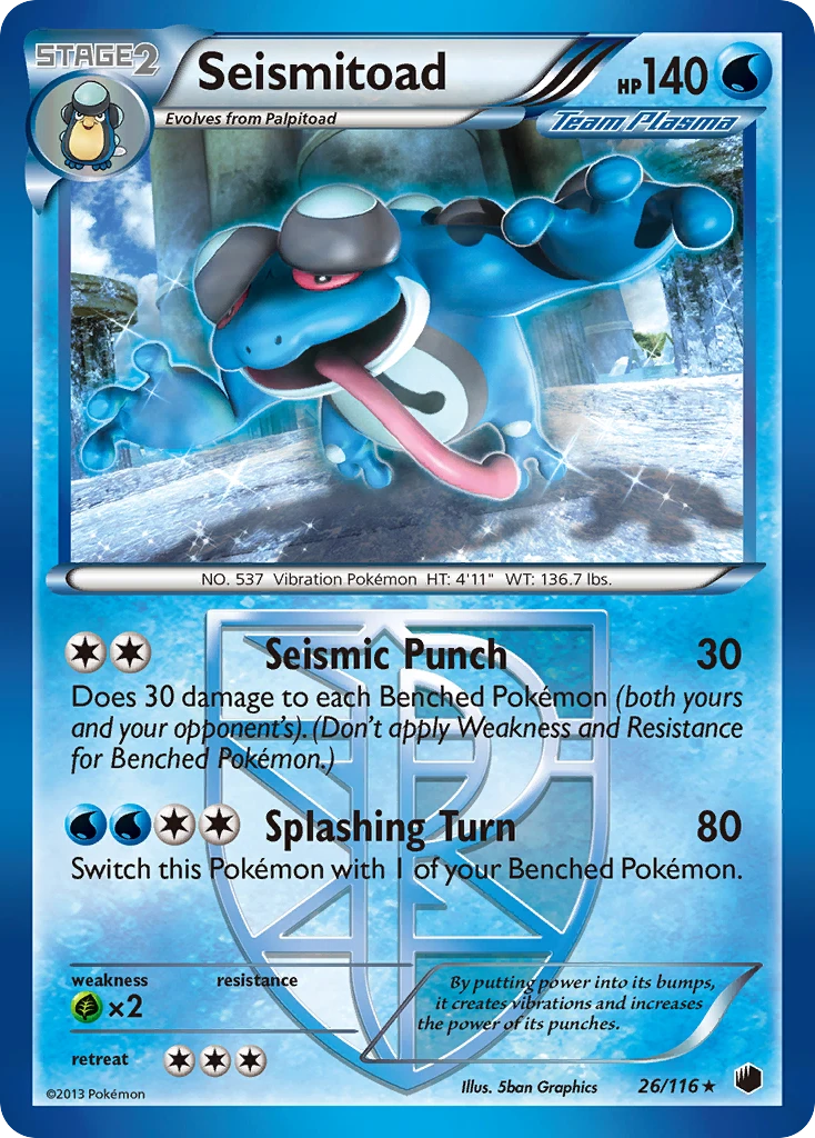 Seismitoad, 026/116