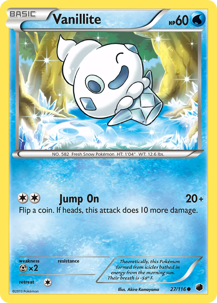 Vanillite, 027/116