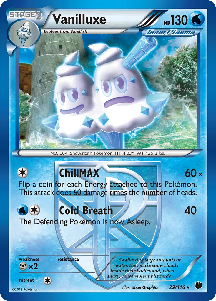Vanilluxe, 029/116