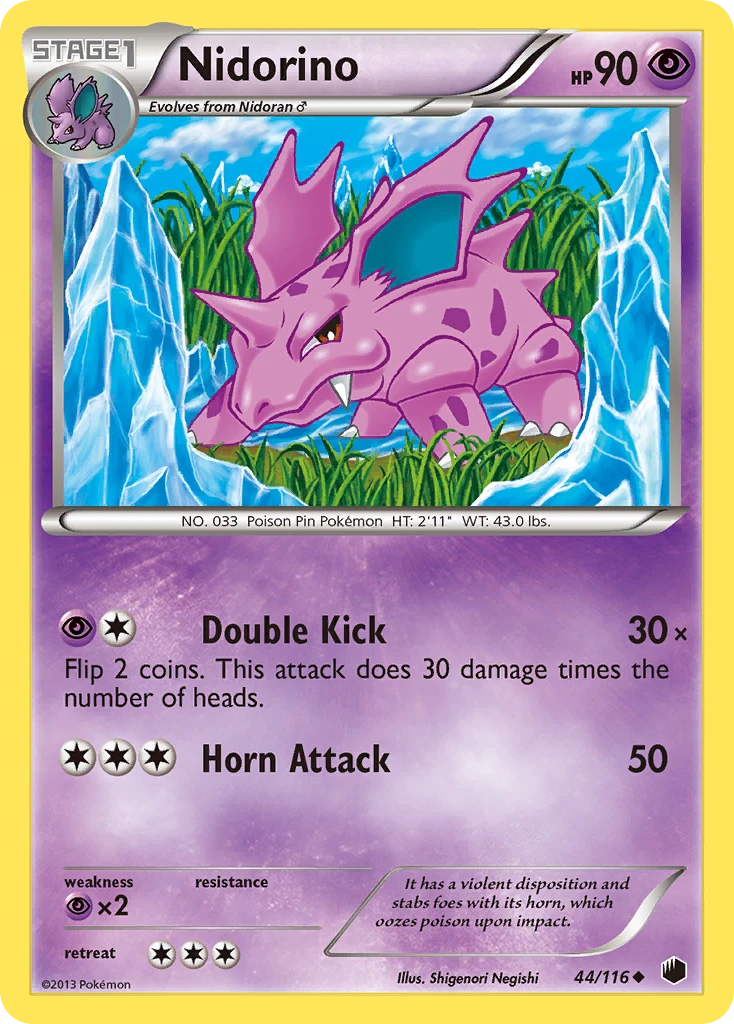 Nidorino, 044/116