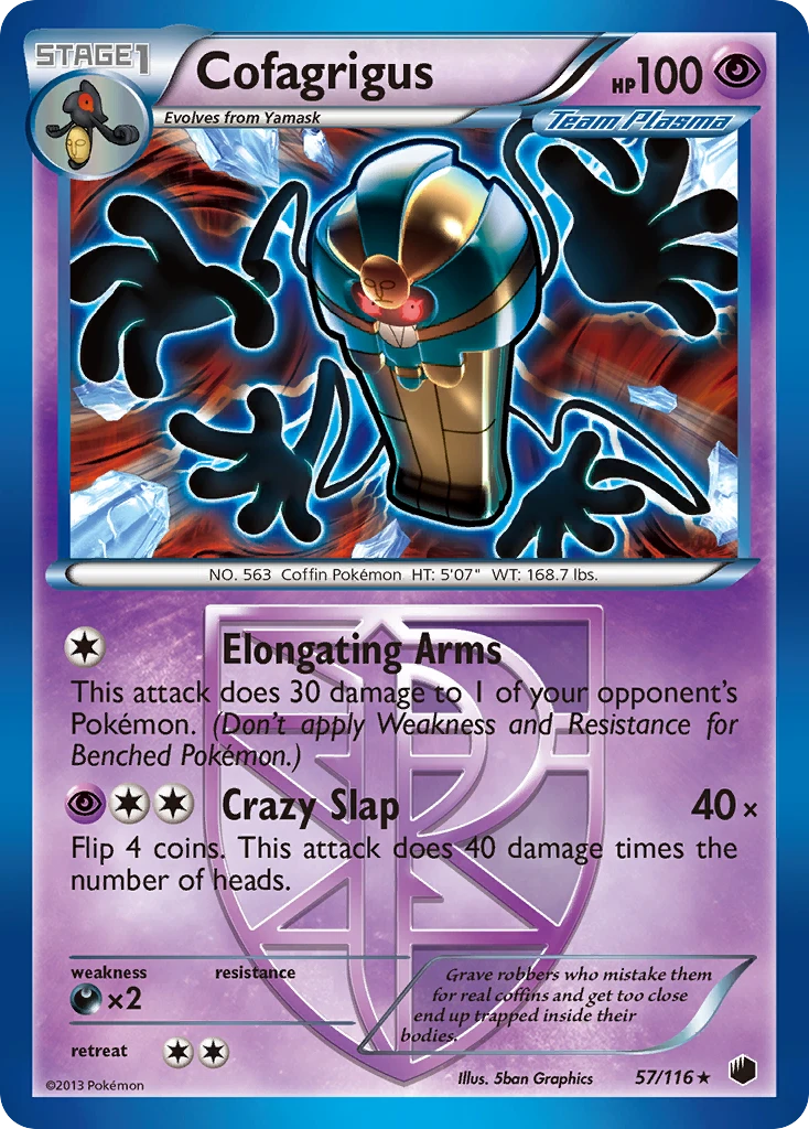 Cofagrigus, 057/116