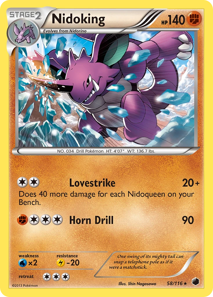 Nidoking, 058/116