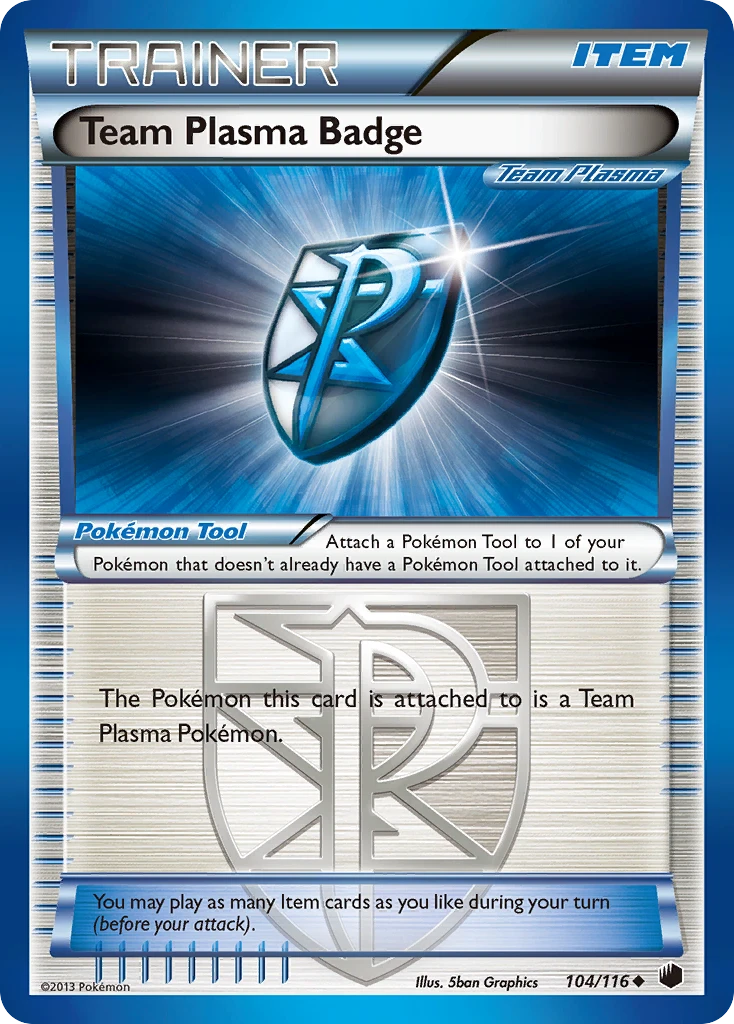 Team Plasma Badge, 104/116