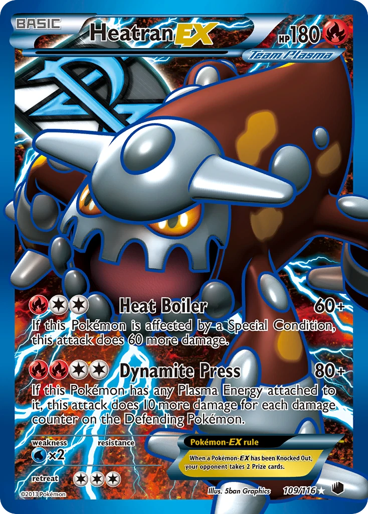 Heatran-EX, 109/116