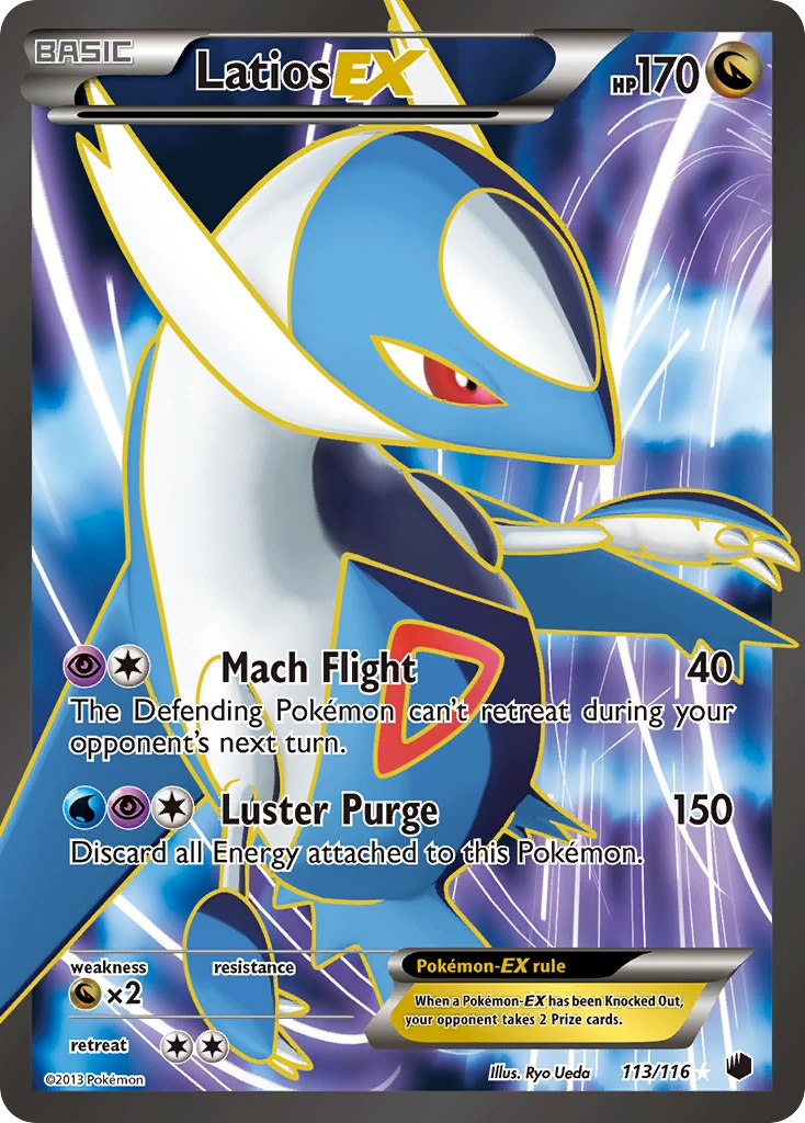 Latios-EX, 113/116