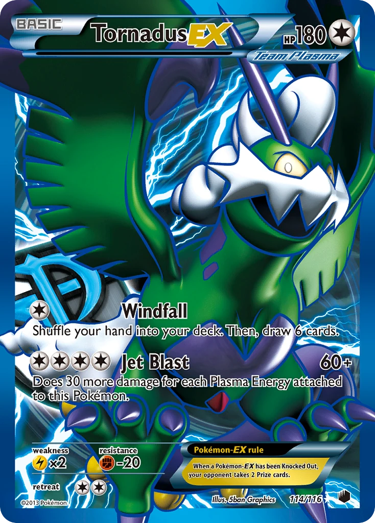 Tornadus-EX, 114/116