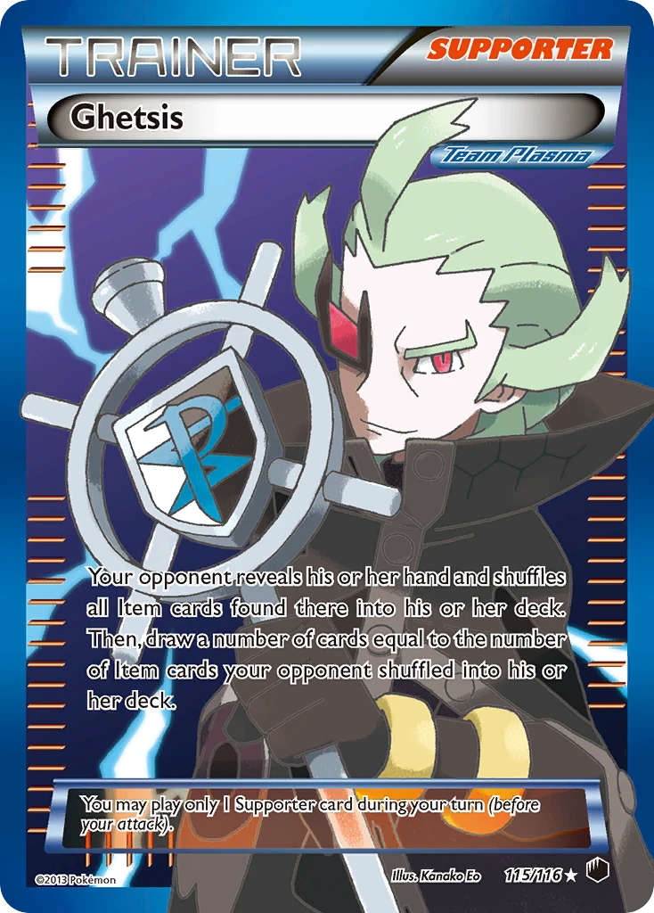 Ghetsis, 115/116