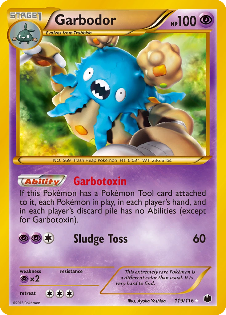 Garbodor, 119/116