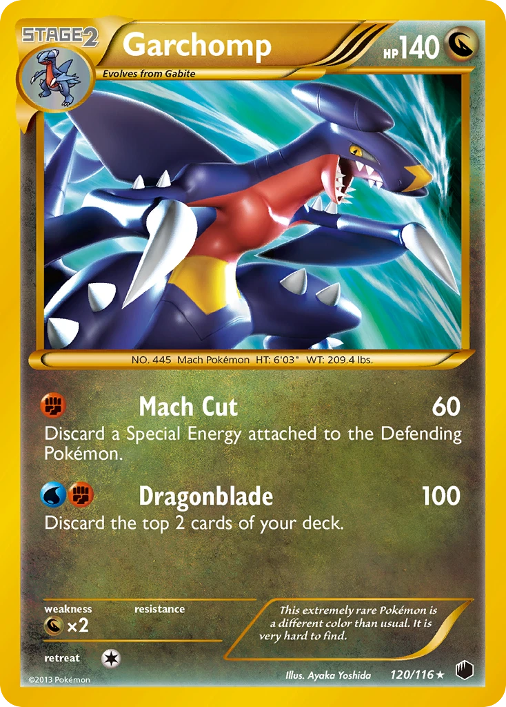 Garchomp, 120/116