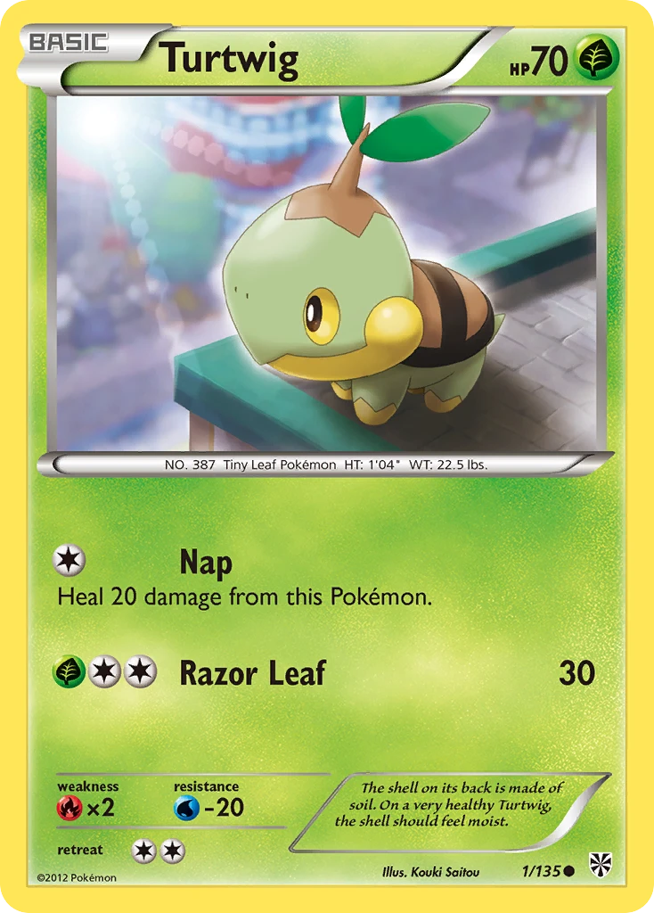 Turtwig, 001/135