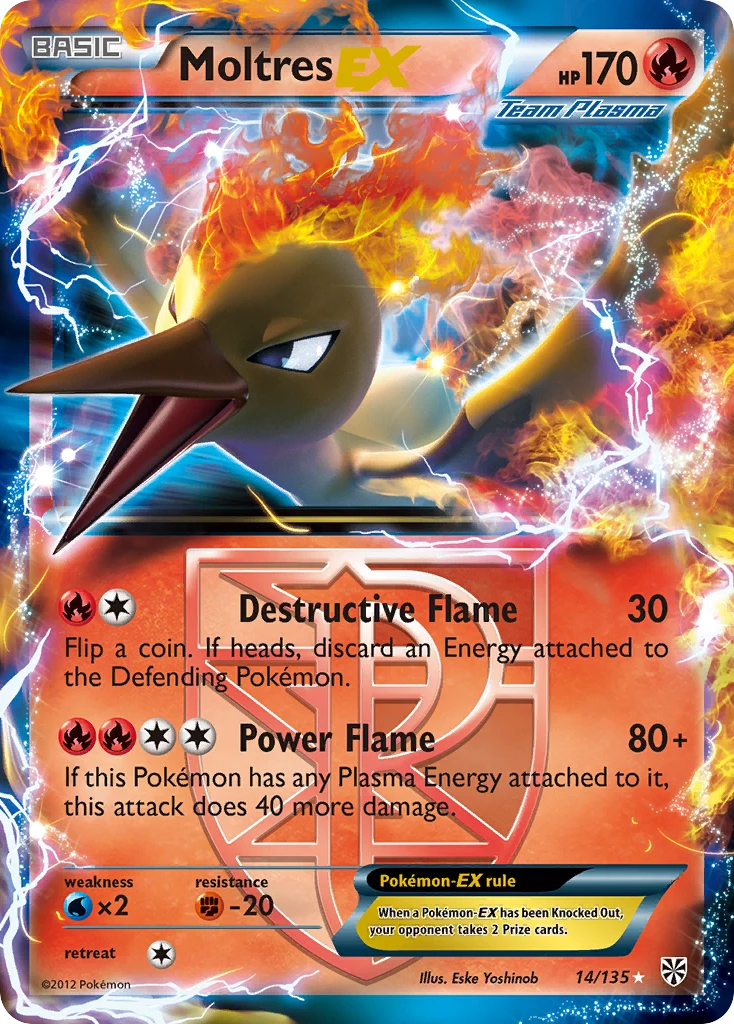 Moltres-EX, 014/135
