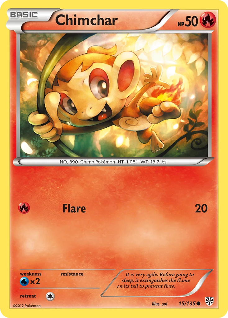 Chimchar, 015/135