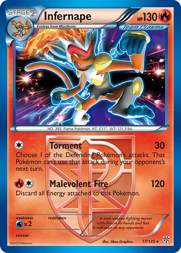 Infernape, 017/135