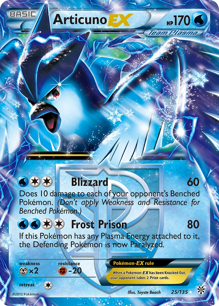 Articuno-EX, 025/135