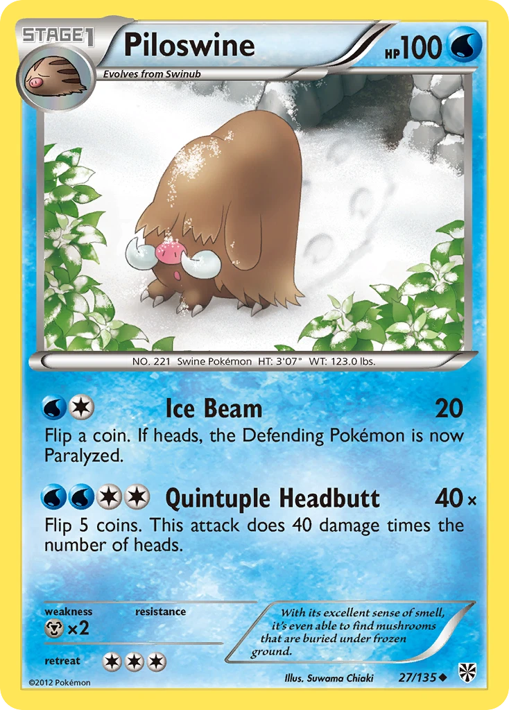 Piloswine, 027/135