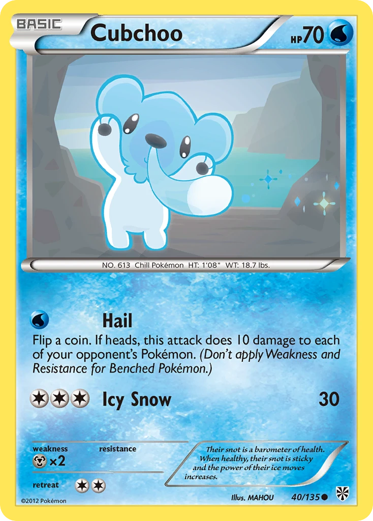 Cubchoo, 040/135
