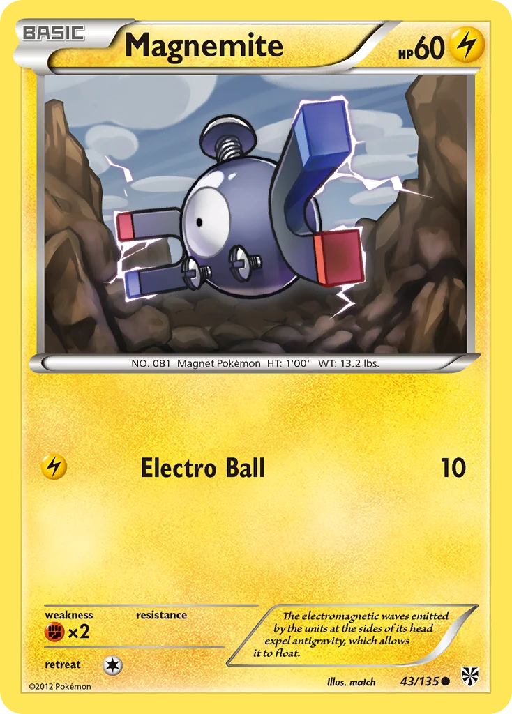 Magnemite, 043/135