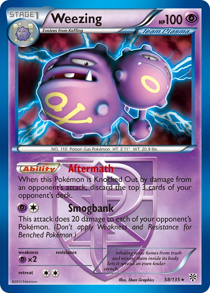 Weezing, 058/135