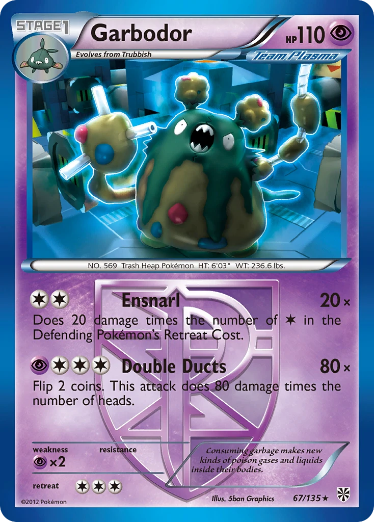 Garbodor, 067/135