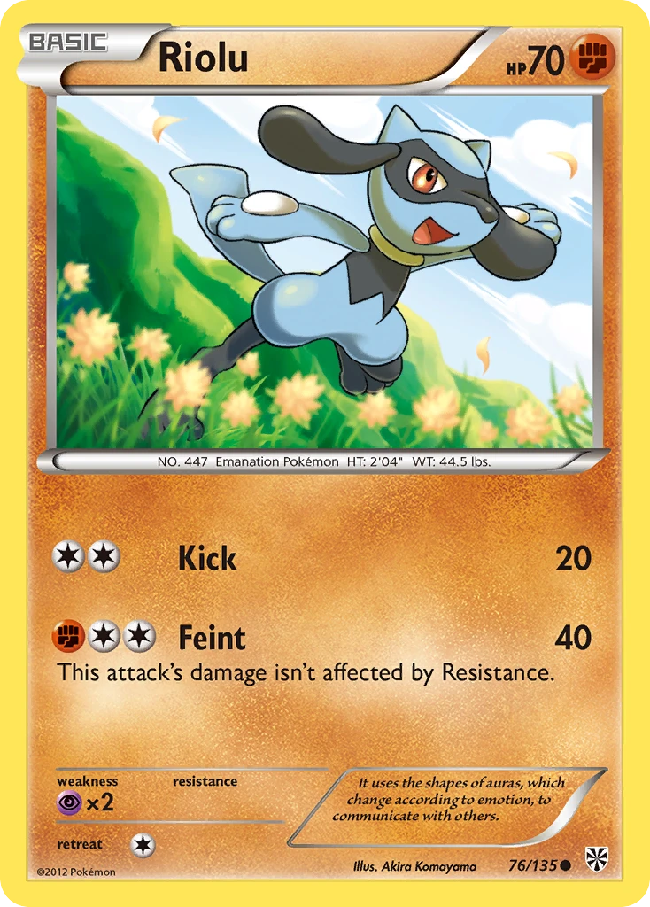 Riolu, 076/135