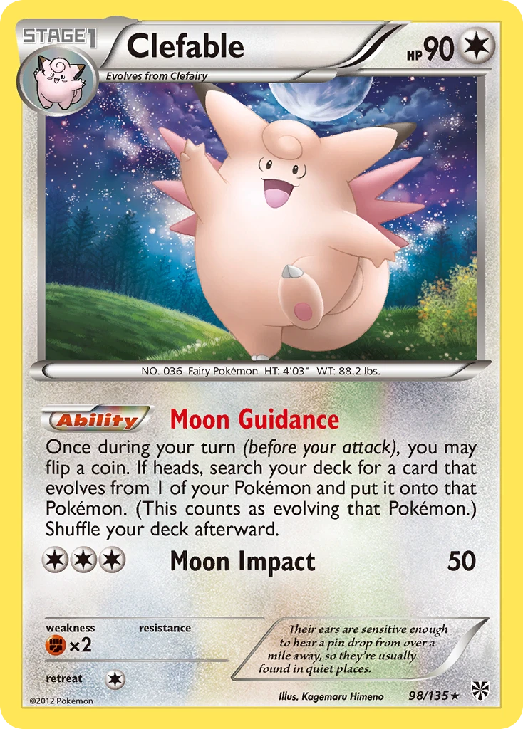 Clefable, 098/135