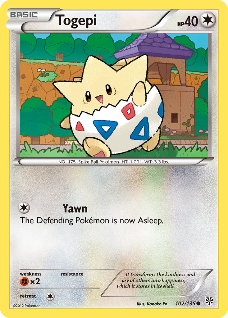 Togepi, 102/135