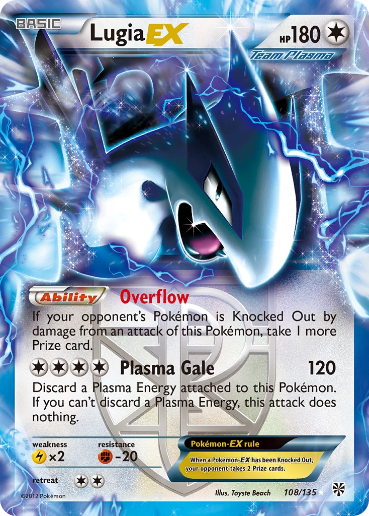 Lugia-EX, 108/135