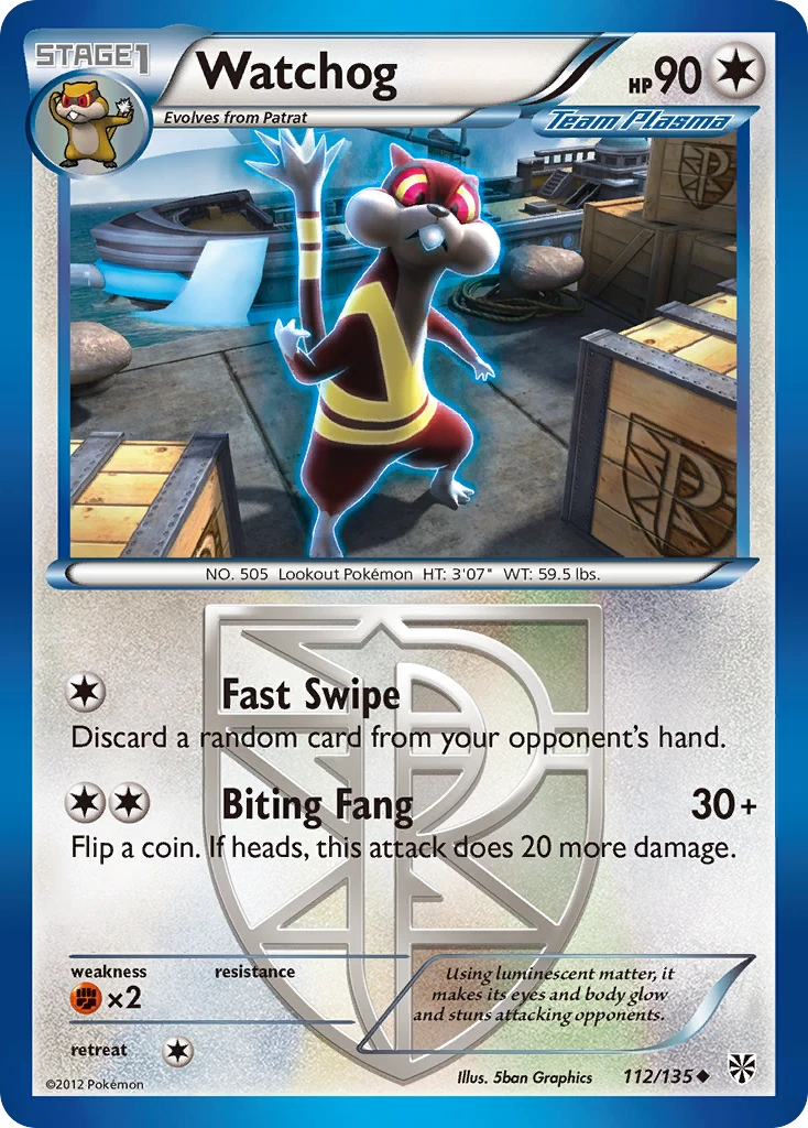 Watchog, 112/135