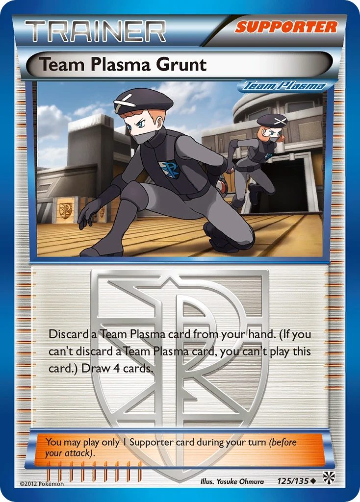 Team Plasma Grunt, 125/135