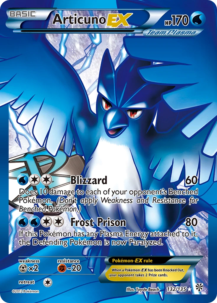 Articuno-EX, 132/135