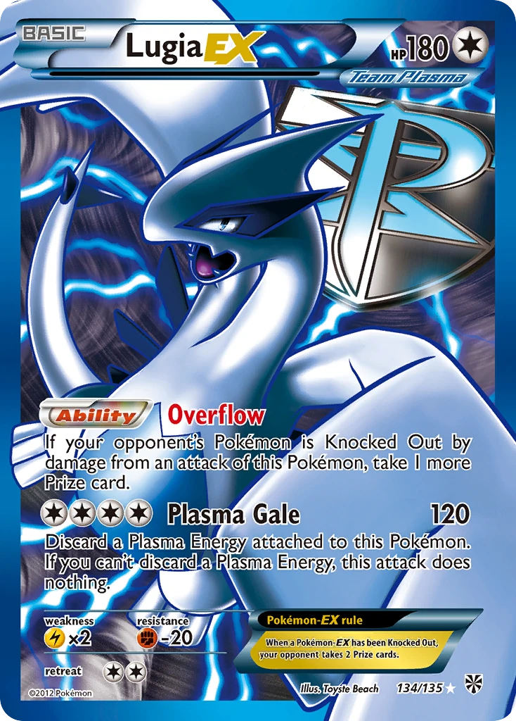 Lugia-EX, 134/135
