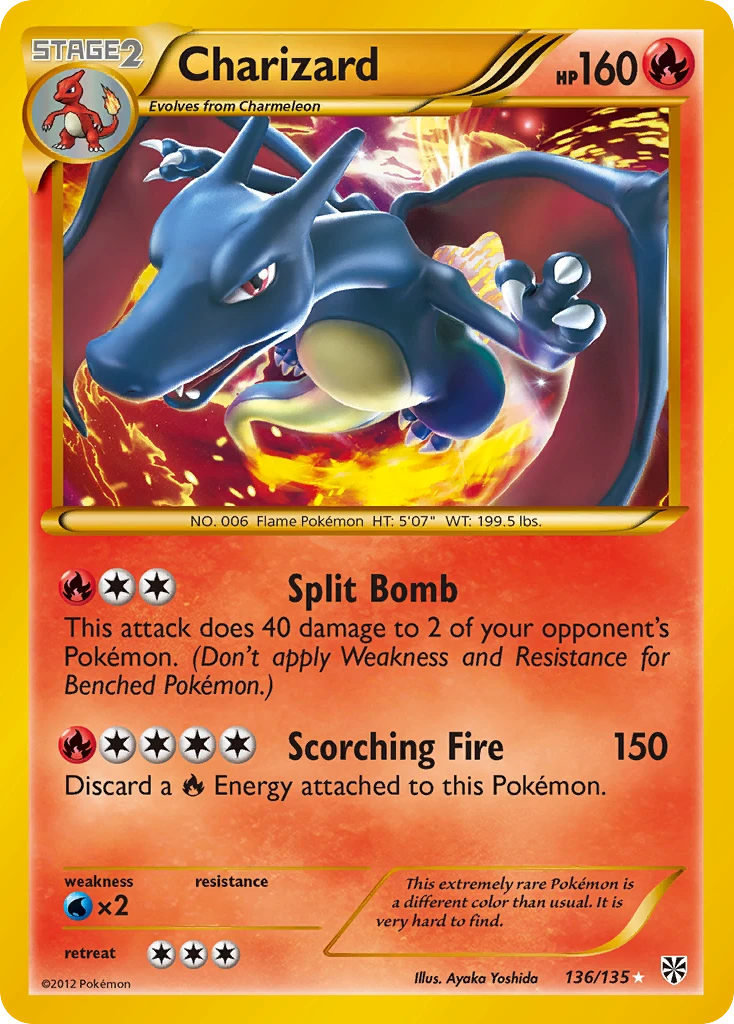 Charizard, 136/135