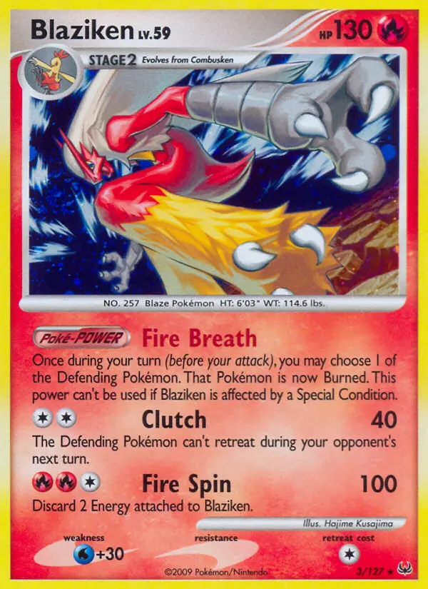 Blaziken, 3/127