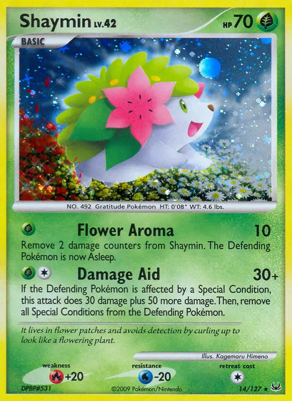 Shaymin, 14/127