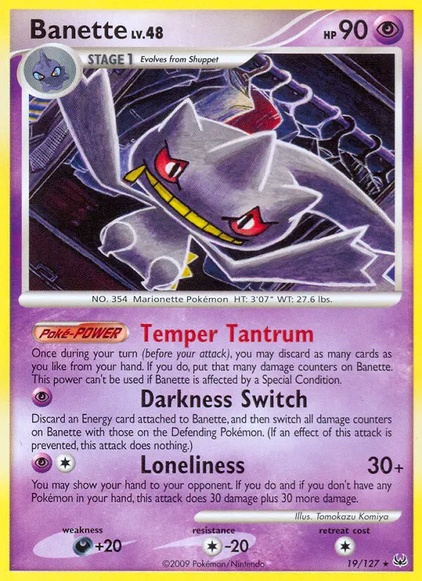 Banette, 19/127