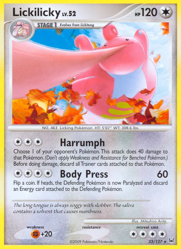 Lickilicky, 33/127