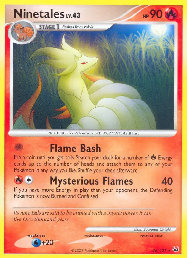 Ninetales, 36/127