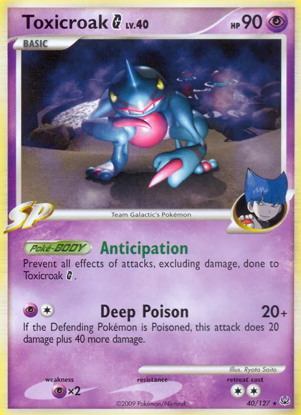 Toxicroak G, 40/127