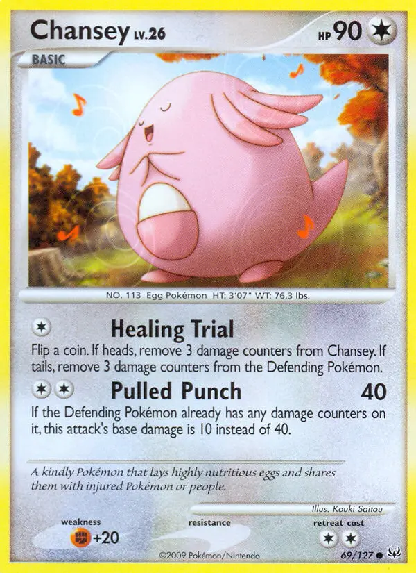 Chansey, 69/127