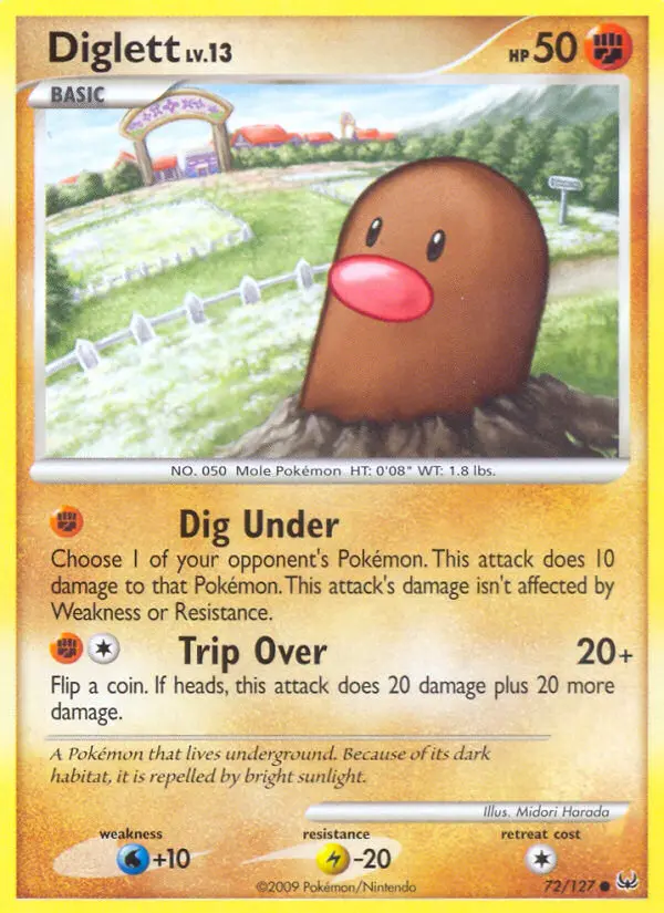 Diglett, 72/127
