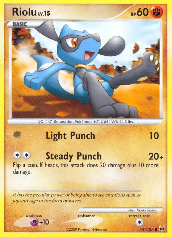 Riolu, 91/127