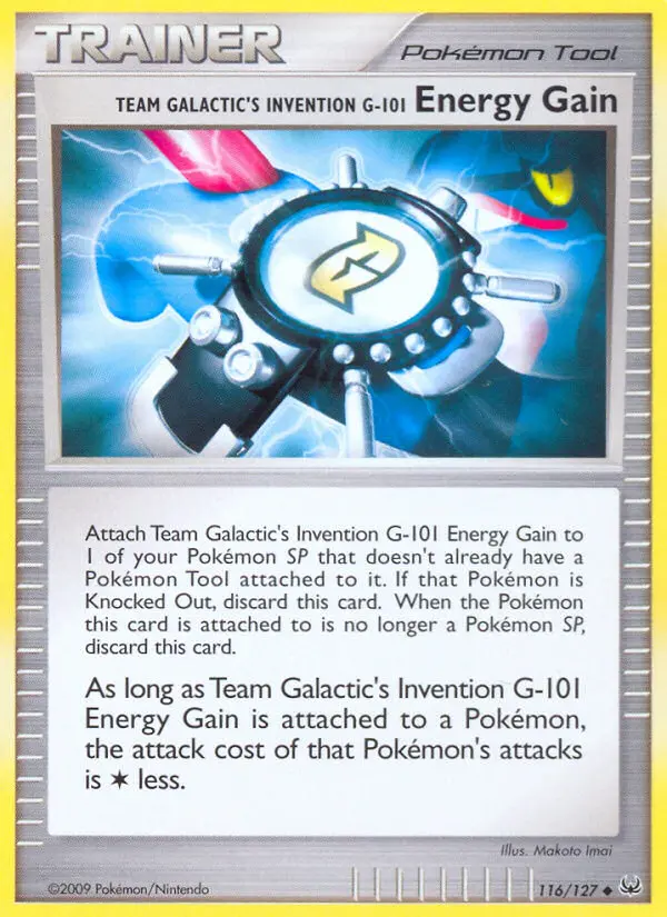 Team Galactic's Invention G-101 Energy Gain, 116/127