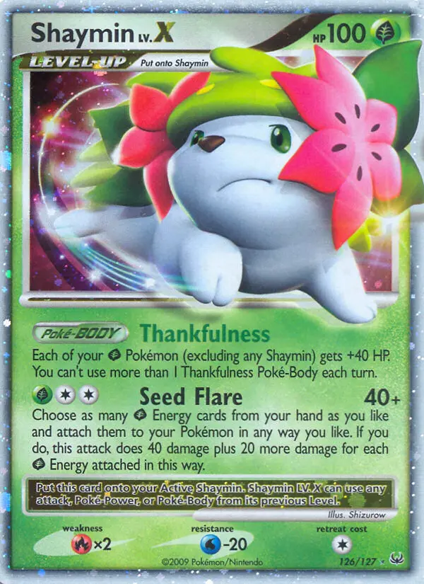 Shaymin, 126/127