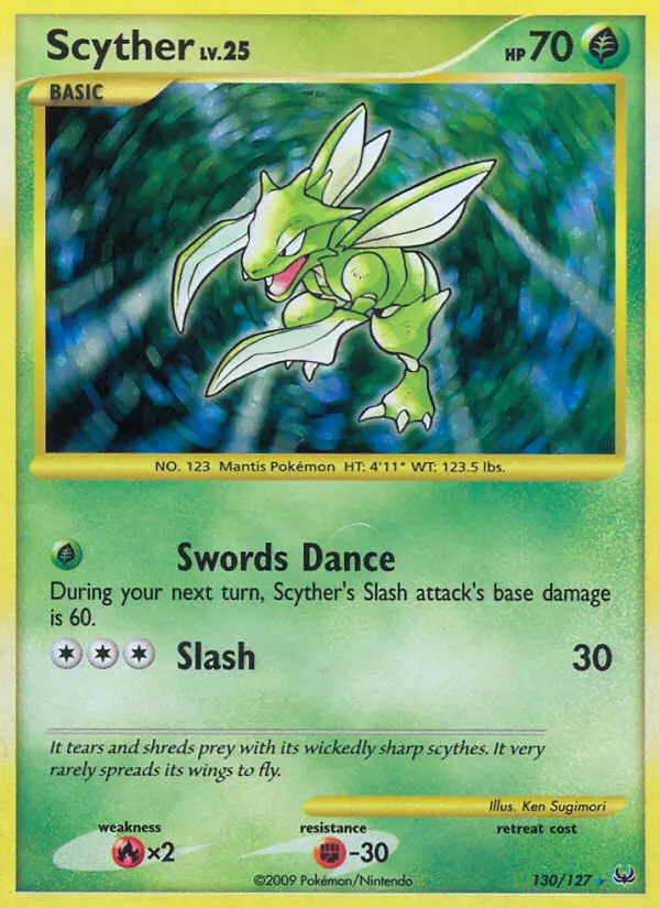 Scyther, 130/127